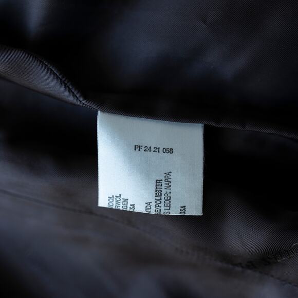 VTG Louis Féraud Wool Plaid Blazer Jacket Minimalist Old Money Parisian Style - Picture 10 of 10